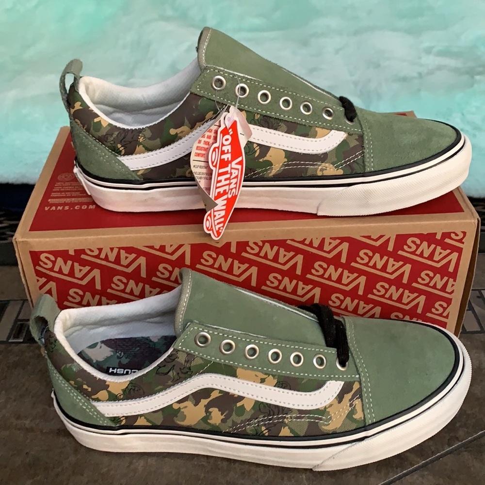 VANS OLD SKOOL UC BJ BELTS OIL Gm/Olivine WMNS sneakers - Picture 3 of 16